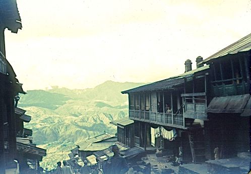 Ranikhet hill village, 1950 © John Cool.