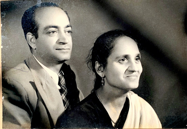 My parents. Bannu. Circa 1944.