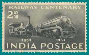 Centenary of Indian Railways 1953