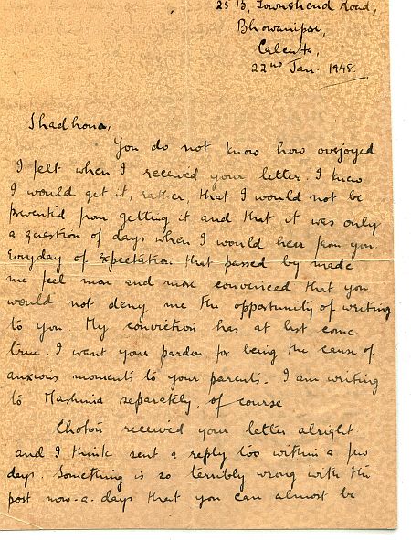 P1 of letter 2