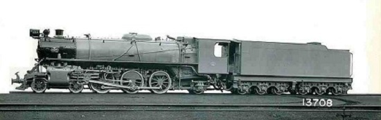 A Jodhpur Railway Class 'M' Pacific locomotive