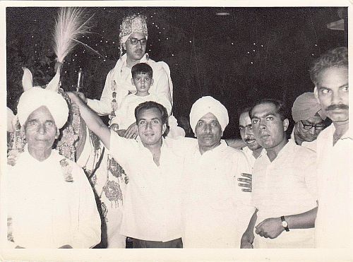 Satish Puri at Vinod Puri wedding