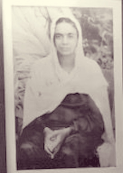 Vidyawati Banga. My grandmother. Bannu. Circa 1945.