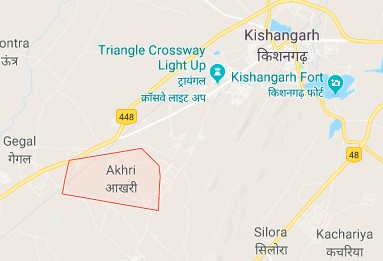 Akhri village map 2018